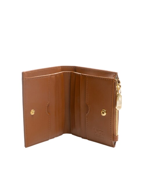 FEDERICA Portofel mic cu două pliuri piele - Portofele femei