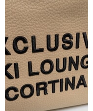 V73 CORTINA Geantă de cumpărături de umăr medie ecru - Genți femei - 3