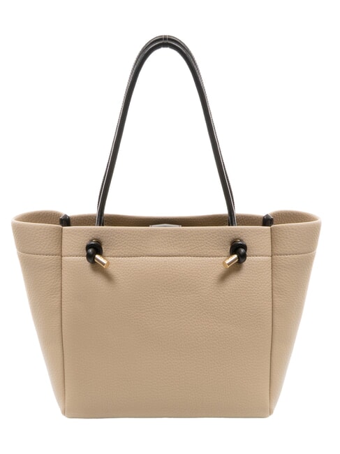 CORTINA Geantă de cumpărături de umăr medie ecru - Genți femei