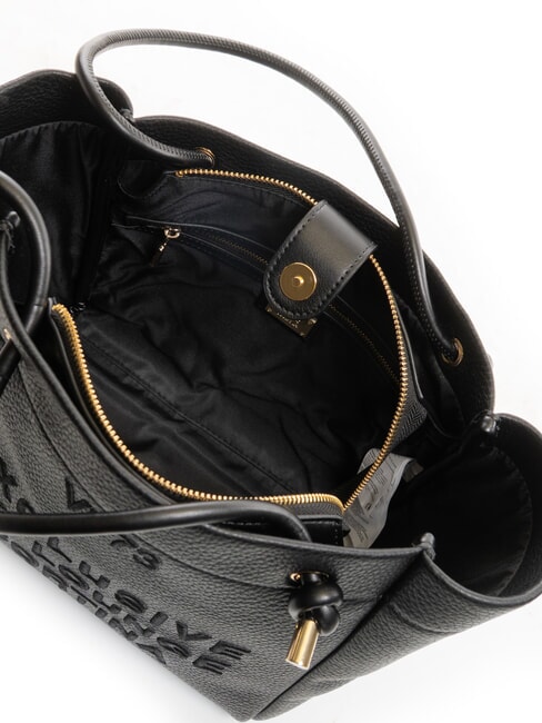 CORTINA Geantă de cumpărături de umăr medie negru - Genți femei