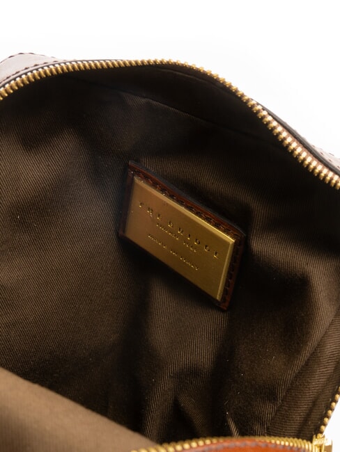 STORY UOMO Geantă din piele cu buzunar BROWN - Genți de umăr bărbați