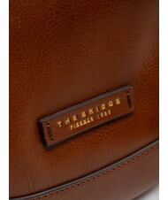 THE BRIDGE FEDORA Geantă de umăr din piele BROWN - Genți femei - 3