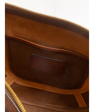 THE BRIDGE FEDORA Geantă de umăr din piele BROWN - Genți femei - 5