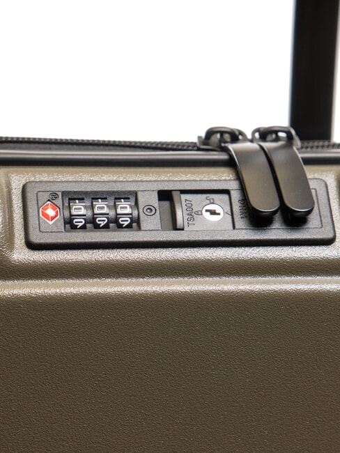 BOING Cărucior pentru bagaje de mână MILITAR VERDE - Bagaje de mână