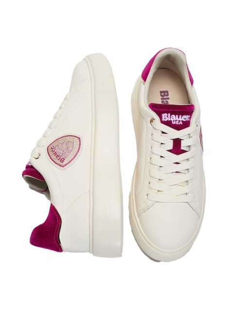 VENUS Teniși pentru femei cremă/ciclamină - Pantofi femei