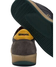 BLAUER MURRAY Adidași pentru bărbați negru/verde - Pantofi bărbați - 3