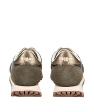 BLAUER MILLEN Teniși din piele mixtă gri-maro - Pantofi femei - 3