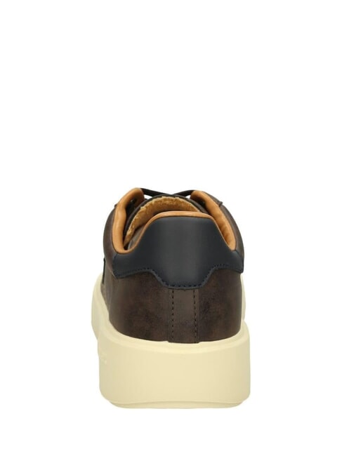 BUCK Adidași maro închis/bleumarin - Pantofi bărbați