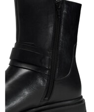 BLAUER CLARE Ghete din piele pentru gleznă BLACK - Pantofi femei - 3