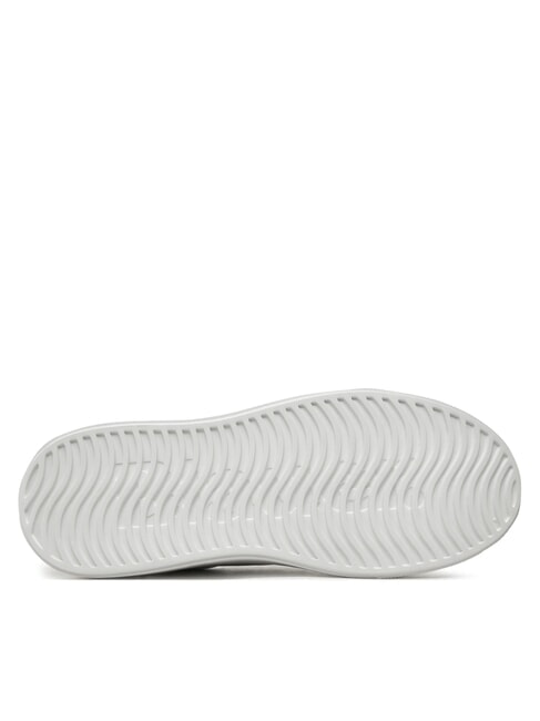 BUCK Adidași din piele alb/marinier - Pantofi bărbați