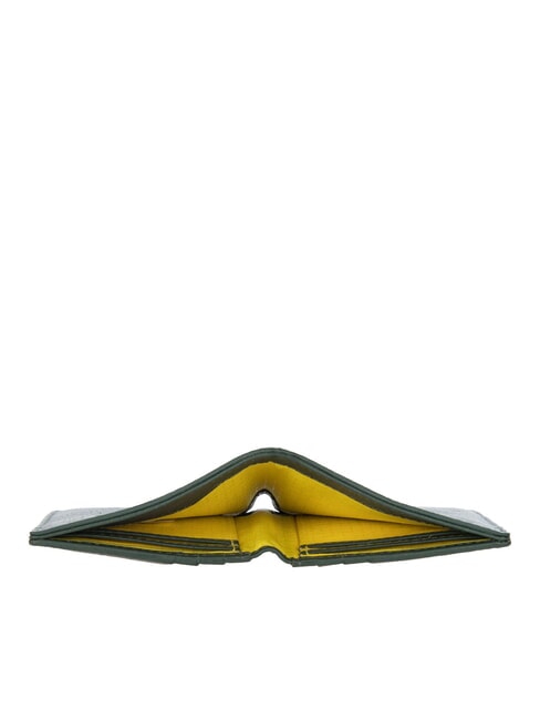 BUSINESS  Portofel vertical din piele verde - Portofele bărbați