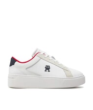 TOMMY HILFIGER TH PLATFORM COURT Tenisi din piele - Pantofi femei