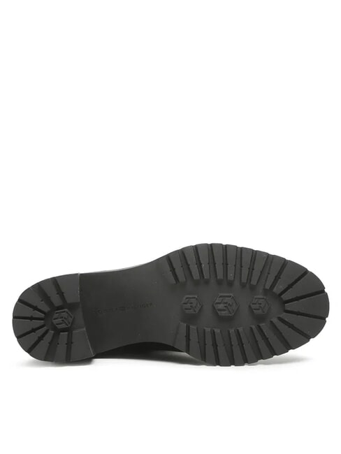 TH Ghete din piele pentru gleznă negru - Pantofi femei