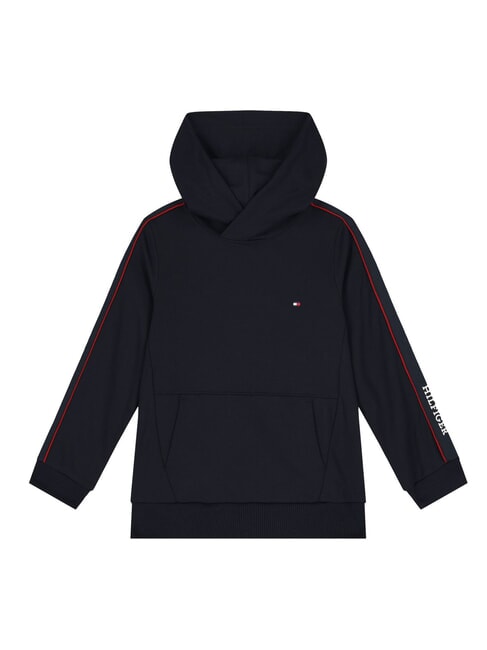 TH KIDS Hanorac cu m&acirc;necă și logo cerul deșertului - Hanorac pentru bebeluși