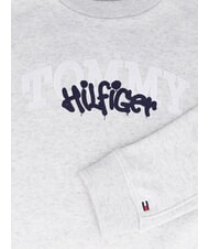 TOMMY HILFIGER TH KIDS Hanorac nou gri deschis heather - Hanorac pentru bebeluși - 3