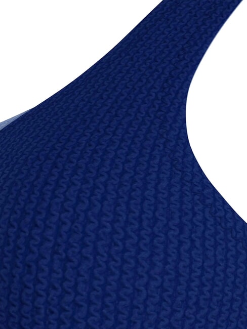 TH Top de bikini cu un singur umăr călătorie navală - Costume de baie pentru femei