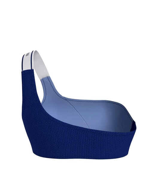 TH Top de bikini cu un singur umăr călătorie navală - Costume de baie pentru femei