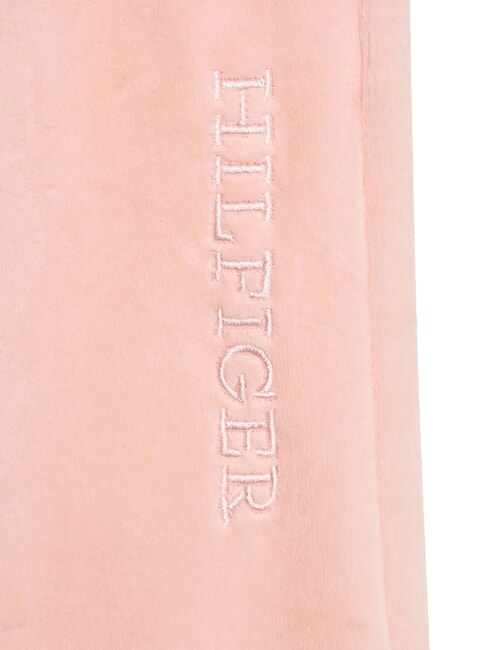 TH KIDS Pantaloni largi din chenille cristal roz - Pantaloni pentru copii