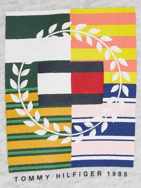 TH KIDS Hanorac cu fermoar complet nou gri deschis heather - Hanorac pentru bebeluși