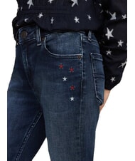TOMMY HILFIGER TH KIDS Blugi evazați albastru-negru - Pantaloni pentru copii - 3