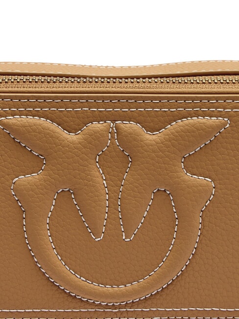 CARRIE Geanta mini de umar, din piele nugat-aur antic - Genți femei