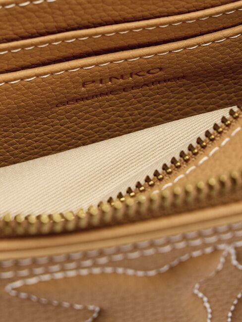 CARRIE Geanta mini de umar, din piele nugat-aur antic - Genți femei