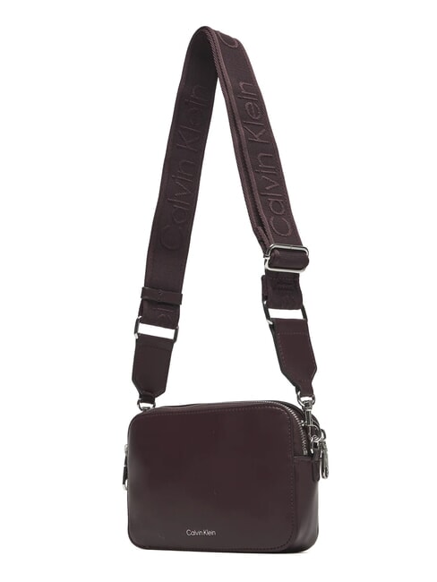 SIGNATURE LOGO STRAP Geantă cu funcție dublă pentru cameră caramel - Genți femei