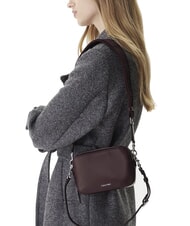 CALVIN KLEIN SIGNATURE LOGO STRAP Geantă cu funcție dublă pentru cameră caramel - Genți femei - 5