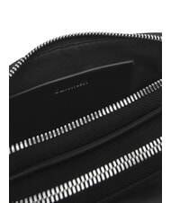 CALVIN KLEIN SIGNATURE LOGO STRAP Geantă cu funcție dublă pentru cameră negru / argintiu vechi - Genți femei - 6