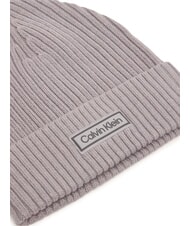 CALVIN KLEIN PATCH CHUNKY RIB  Capac aplice de argint - Căciuli - 3