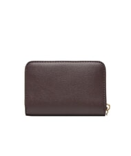 CALVIN KLEIN EMBOSSED LOGO Portofel mediu cu fermoar fudge/espresso - Portofele femei - 3