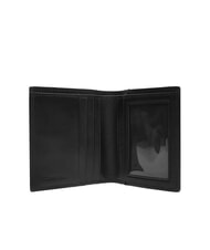 CALVIN KLEIN CK PLAQUE Portofel vertical din piele - Portofele bărbați