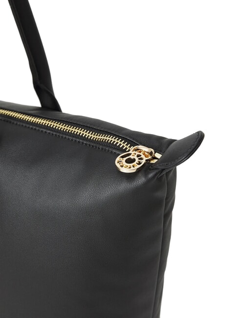 POPETTE SOFT Geantă de cumpărături de umăr negru - Genți femei