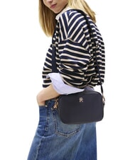 TOMMY HILFIGER POPETTE SOFT Geantă de umăr pentru cameră foto albastru spațial/negru - Genți femei - 4