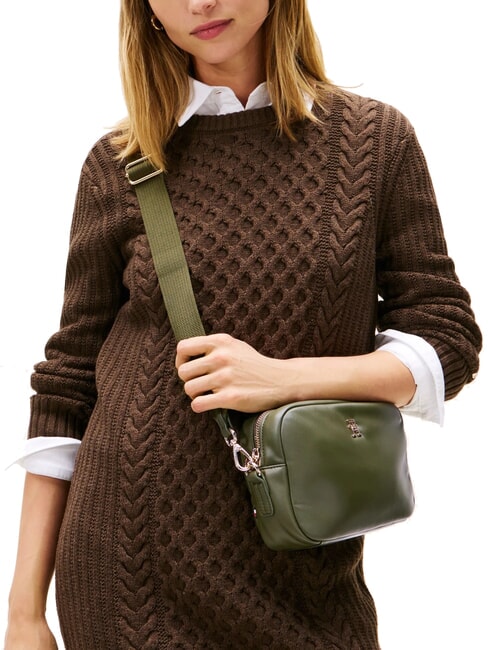 POPETTE SOFT Geantă de umăr pentru cameră foto Huntsman Green - Genți femei