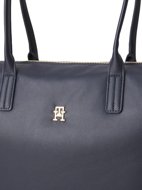 POPETTE SOFT Geantă de cumpărături de umăr albastru spațial/negru - Genți femei