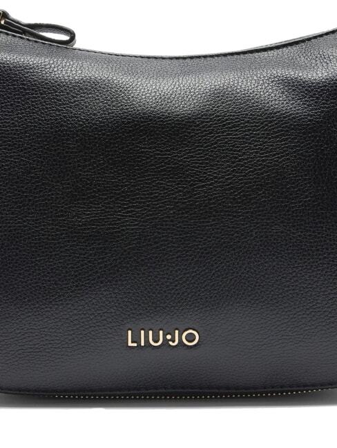 KALISKA Geantă hobo cu curea de umăr BLACK - Genți femei