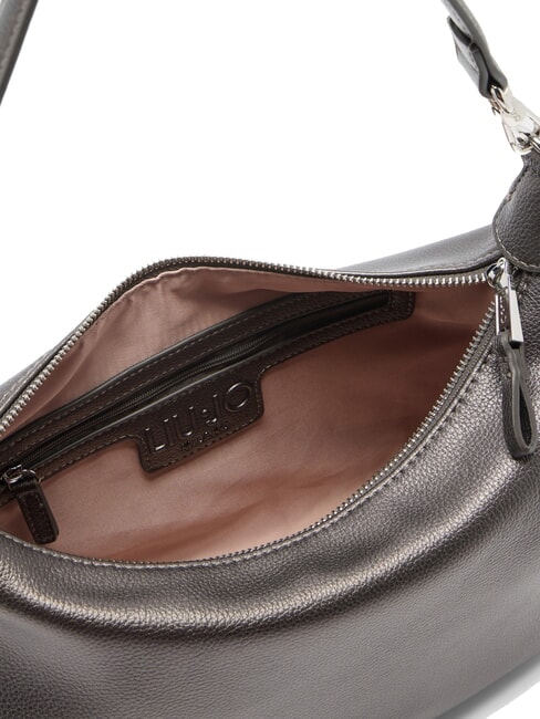 KALISKA Geantă hobo cu curea de umăr antracit met. - Genți femei