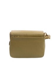 MANDARINA DUCK MELLOW Geantă de umăr din piele cu clapă aloe - Genți femei - 4