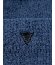 GAUDÌ EVAN Căciulă beanie cu logo brodat albastru - Căciuli - 2