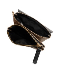 BORBONESE BRUNCH Portofel cu carabină natural op / negru - Portofele femei - 3