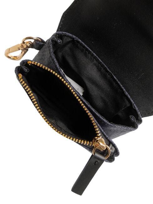 FLEXOS SOFT Portofel cu carabină negru - Portofele femei