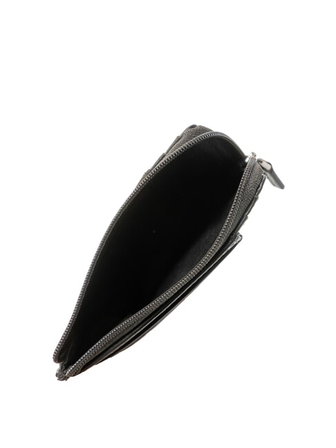VACCHERECCIA Portofel cu fermoar negru - Portofele bărbați