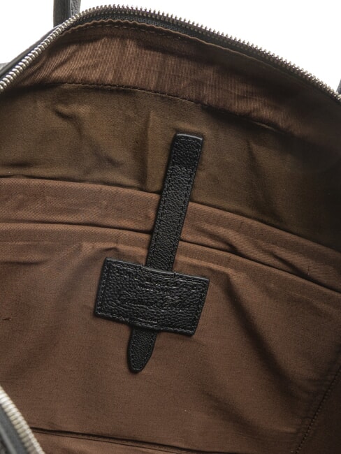 SERRISTORI Servietă din piele pentru laptop de 13" negru - Serviete birou