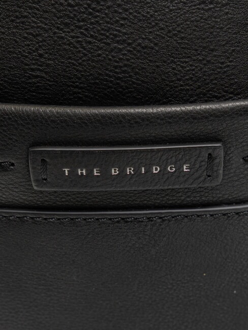 SERRISTORI Geantă de piele negru - Genți de umăr bărbați