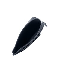 THE BRIDGE VACCHERECCIA Portofel cu fermoar Blue Navy / Ruteniu / Paladiu - Portofele bărbați - 3