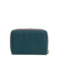 BORBONESE FLEXOS SOFT Portofel mediu cu buzunar pentru monede octan - Portofele femei - 3