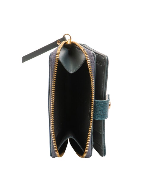 FLEXOS SOFT Portofel mediu cu buzunar pentru monede octan - Portofele femei