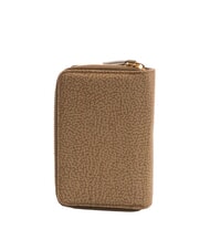 BORBONESE FLEXOS SOFT Portofel mediu cu buzunar pentru monede verde ulei - Portofele femei - 3