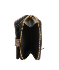 BORBONESE FLEXOS SOFT Portofel mediu cu buzunar pentru monede natural op / negru - Portofele femei - 4